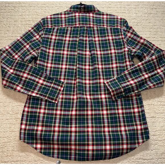 Ralph Lauren Boys XL 18/20 Classic Fit Plaid Button Down Long Sleeve Shirt - Picture 7 of 8